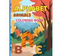 I color and learn the alphabet with my animal friends.
