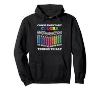 I Colori complementari Hanno Sempre Cose Belle da Dire Artista Felpa con Cappuccio