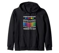 I Colori complementari Hanno Sempre Cose Belle da Dire Artista Felpa con Cappuccio