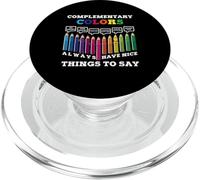 I colori complementari hanno sempre cose belle da dire artista PopSockets PopGrip per MagSafe