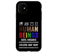 I colori degli esseri umani possono variare le vite nere Materia BLM Pride Custodia per iPhone 11