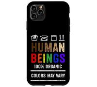 I colori degli esseri umani possono variare le vite nere Materia BLM Pride Custodia per iPhone 11 Pro Max