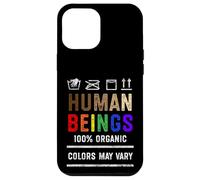 I colori degli esseri umani possono variare le vite nere Materia BLM Pride Custodia per iPhone 12 Pro Max