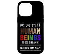 I colori degli esseri umani possono variare le vite nere Materia BLM Pride Custodia per iPhone 14 Pro Max