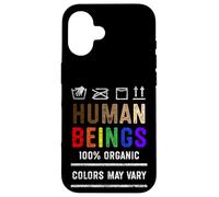 I colori degli esseri umani possono variare le vite nere Materia BLM Pride Custodia per iPhone 16