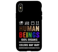 I colori degli esseri umani possono variare le vite nere Materia BLM Pride Custodia per iPhone X/XS