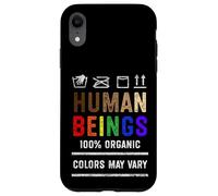 I colori degli esseri umani possono variare le vite nere Materia BLM Pride Custodia per iPhone XR