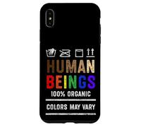 I colori degli esseri umani possono variare le vite nere Materia BLM Pride Custodia per iPhone XS Max