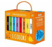I colori. La mia prima biblioteca. Ediz. a colori [Board book] Matteo Gaule and