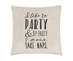 I Come Per Festa E Da Mean Take Tovaglioli Lino Copricuscino - Cuscino