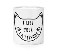 I Come Tuo Cattitude Trucco Pennello Matita Pentola - Pazzo Cat Lady Gattino