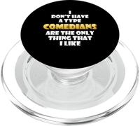 I comici sono l'unica cosa che mi piace Podcast Comedian Costume PopSockets PopGrip per MagSafe