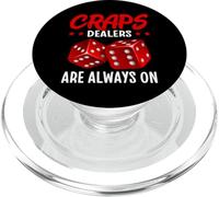 I commercianti di craps sono sempre sul gioco d'azzardo PopSockets PopGrip per MagSafe