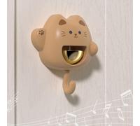 I commercianti suonano il campanello in stile giapponese quando la porta si