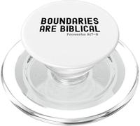 I confini sono proverbio biblico 9:7-8 Dichiarazione cristiana PopSockets PopGrip per MagSafe