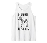 I Confuse Medici Divertente Malattia Cronica Zebra Canotta