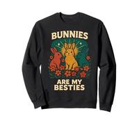 I Coniglietti Sono i Miei Migliori Animali Domestici Bunny Lovers Felpa