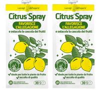 I Consigli Dell'Esperto- Citrus Spray- Concime Fogliare per Agrumi-Previene la Cascola dei Frutticini-Rinforza e Nutre Aranci, Limoni e Mandarini (Confezione da 2)