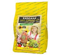 I CONSIGLI DELL´ESPERTO Radisana Concime e Insetticida Naturale a Base di Neem-per la Protezione e Nutrizione delle Piante e dell'Orto-Ecologico e Biodegradabile, Confezione da 4,5 kg