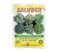 I Consigli dell'Esperto- SALUBER Concime Biologico per Piante Aromatiche - Nutrimento Naturale per Basilico, Rosmarino, Salvia, Prezzemolo e Aromatiche da Orto e Balcone