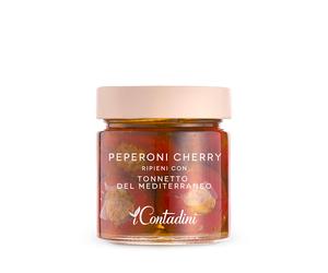I CONTADINI PEPERONI CHERRY RIPIENI CON TONNO 230 G