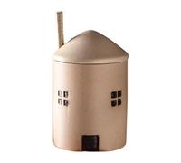 I contenitori ceramici del condimento di forma della casa ceramica dei | Contenitori per condimenti, contenitore di sale, zuccheriera, conservazione della cucina, decorazione della fattoria