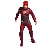 Deluxe Flash Uomo Costume da Supereroe per Justice League Ventole Cosplay Fun