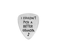 I Couldn' t pick una migliore nonno Musical Guitar pick Jewelry Gift for Grandpa