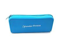 I COUNT CALCOLATRICI Astuccio portapenne in morbido silicone Vernice Fresca (astuccio rettancolare 20x8x4,5cm, azzurro)