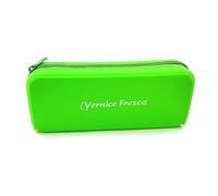 I COUNT CALCOLATRICI Astuccio portapenne in morbido silicone Vernice Fresca (astuccio rettancolare 20x8x4,5cm, verde)