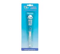 I COUNT CALCOLATRICI Penna a sfera con pallone in testa e laccio Forza Napoli Gennar