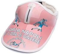 I COUNT CALCOLATRICI Visiera Cappellino Rosa Forza Napoli con Occhiali a Scomparsa, Gennar, l'ora di Andare a Scuola!