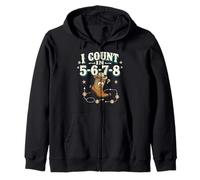 I Count in 5-6-7-8 Line Dance Country Felpa con Cappuccio