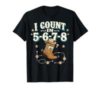 I Count in 5-6-7-8 Line Dance Country Maglietta
