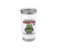 I Created A Monster He Calls Me Dad Bicchiere termico in acciaio inox doppia parete