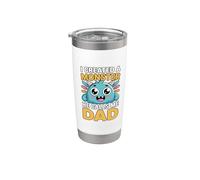 I Created A Monster He Calls Me Dad Bicchiere termico in acciaio inox doppia parete
