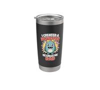 I Created A Monster He Calls Me Dad Bicchiere termico in acciaio inox doppia parete