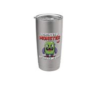 I Created A Monster He Calls Me Dad Bicchiere termico in acciaio inox doppia parete