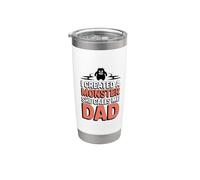 I Created A Monster She Calls Me Dad Bicchiere termico in acciaio inox doppia parete