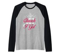 I cristiani Religiosi Non Sono Una Chiesa Come Quella Che Ho Ricevuto Maglia con Maniche Raglan