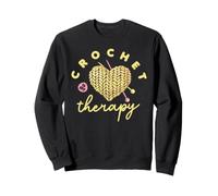 I Crochet So I Don't Choke People Felpa
