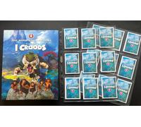 I Crood: Raccoglitore Vuoto Più Set Completo Cards Dreamworks 2013