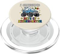 I Crushed 100 Days Kindergarten Shark 100th Day Ragazzi Bambini PopSockets PopGrip per MagSafe