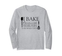 I Cuoco perché Prendere a Pugni Le Persone è disapprovato dall'umorismo Baker Maglia a Manica