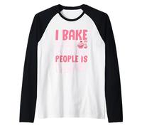 I Cuoco perché Prendere a Pugni Le Persone è disapprovato Maglia con Maniche Raglan
