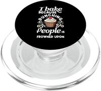 I cuoco perché prendere a pugni le persone è disapprovato per cuocere Baker PopSockets PopGrip per MagSafe
