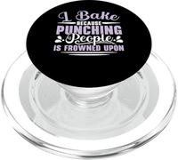 I cuoco perché prendere a pugni le persone è disapprovato per la cottura di Baker PopSockets PopGrip per MagSafe