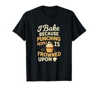 I Cuoco perché Prendere a Pugni Le Persone è disapprovato su Funny Baker Maglietta