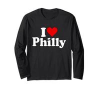 I Cuore Amo Philly Philadelphia Pennsylvania Maglia a Manica