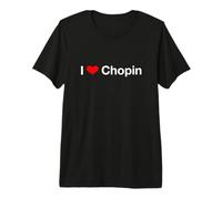I Cuore Chopin Maglietta Premium